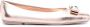 Ferragamo Pina ballerina's met strikdetail Roze - Thumbnail 1