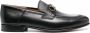 Ferragamo Ottone Gancini loafers met gesp Zwart - Thumbnail 1