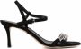 Ferragamo Sandalen met open neus Zwart - Thumbnail 1