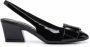 Ferragamo Briget lakleren sandalen Zwart - Thumbnail 1