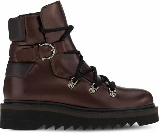 Ferragamo Elimo veterlaarzen Bruin