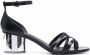 Ferragamo Sandalen met open neus Zwart - Thumbnail 1
