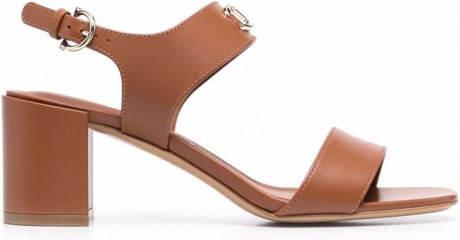Ferragamo Gancini sandalen Bruin