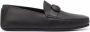 Ferragamo Gancini leren loafers Zwart - Thumbnail 1