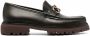 Ferragamo Gancini leren loafers Bruin - Thumbnail 1
