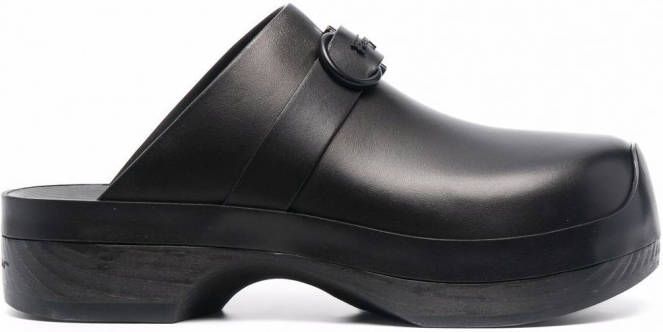 Ferragamo Gancini klompen Zwart