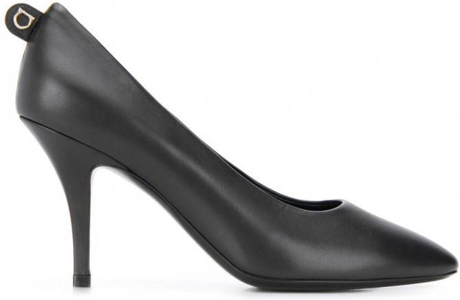 Ferragamo Gancini pumps Zwart