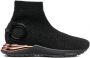 Ferragamo Gardena soksneakers Zwart - Thumbnail 1