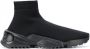 Salvatore Ferragamo Gebreide sneakers heren kalfsleer rubber StofStof 5.5 Zwart - Thumbnail 1