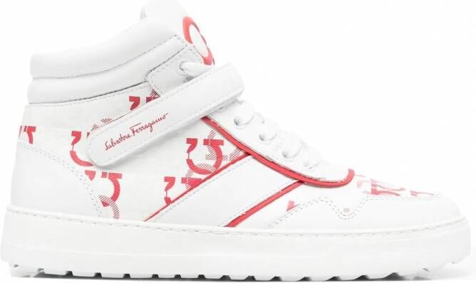 Ferragamo High-top sneakers Wit