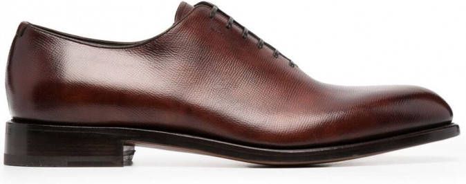 Ferragamo Oxford veterschoenen Bruin