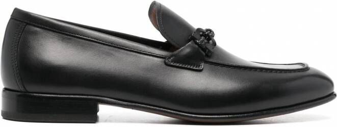Ferragamo Loafers met gesp Zwart