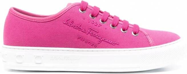 Ferragamo Low-top sneakers Roze