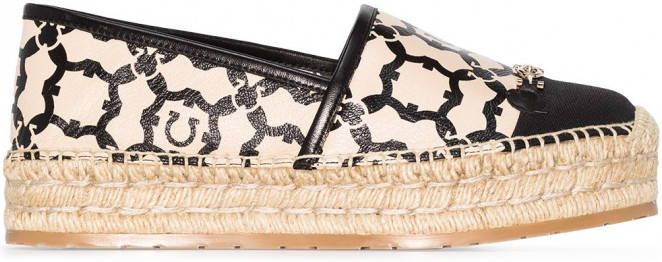 Ferragamo Gancini Galore slip-on espadrilles Beige