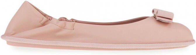 Ferragamo Nomadic Stories ballerina's Roze