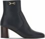 Ferragamo Otello enkellaarzen met gesp Zwart - Thumbnail 1