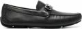 Ferragamo Gancini slip-on loafers Zwart - Zwart