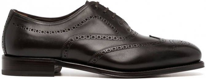 Ferragamo Poveda Oxford schoenen Bruin