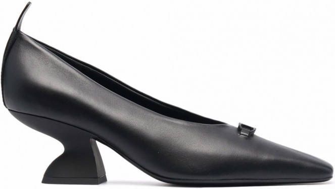 Ferragamo Pumps met blokhak Zwart