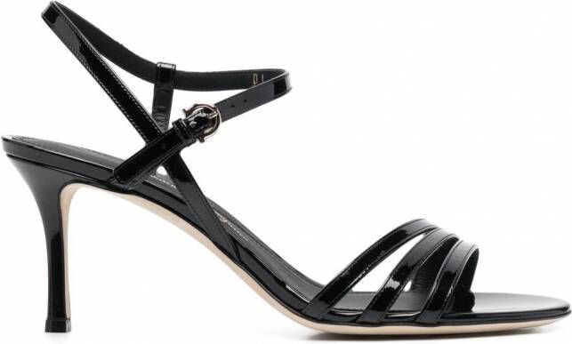 Ferragamo Pumps met gespsluiting Zwart