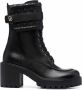 Ferragamo Shiraz leren laarzen Zwart - Thumbnail 1