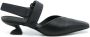 Ferragamo Pumps met vierkante neus Zwart - Thumbnail 1