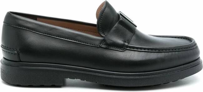 Ferragamo Slip-on loafers Zwart
