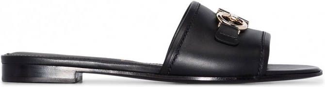 Ferragamo Slip-on muiltjes Zwart