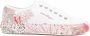 Ferragamo Sneakers met bloemenprint Wit - Thumbnail 1