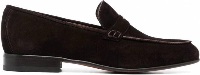 Ferragamo Suède penny loafers Bruin