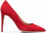 Ferragamo Suède pumps Rood - Thumbnail 1