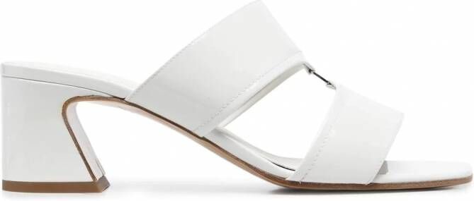 Ferragamo Tot sandalen met dubbele bandjes Wit
