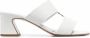 Ferragamo Tot sandalen met dubbele bandjes Wit - Thumbnail 1
