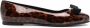 Ferragamo Vara ballerina's met luipaardprint Bruin - Thumbnail 1