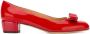 Ferragamo Viva leren pumps Rood - Thumbnail 1