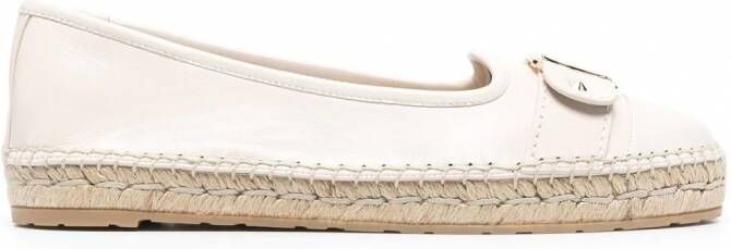 Ferragamo Vara espadrilles met gespdetail Beige