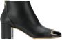 Ferragamo Vara laarzen met ketting Zwart - Thumbnail 1