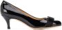 Ferragamo Vara pumps met strik Zwart - Thumbnail 1