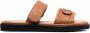 Ferragamo Vara sandalen met klittenband Bruin - Thumbnail 1