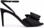 Ferragamo Vara sandalen met strik Zwart - Thumbnail 1