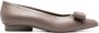 Ferragamo Viva ballerina's met puntige neus Beige - Thumbnail 1