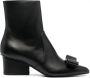 Ferragamo Viva laarzen Zwart - Thumbnail 1
