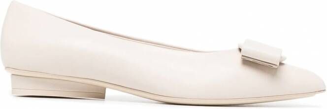 Ferragamo Viva leren schoenen Beige