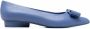 Ferragamo Viva pumps met puntige neus Blauw - Thumbnail 1