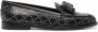 Ferragamo Viva loafers met studs Zwart - Thumbnail 1