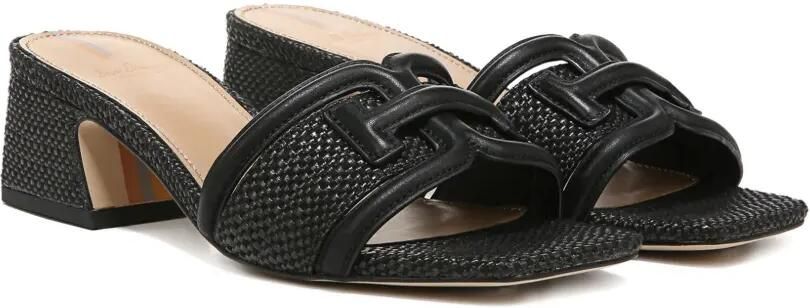 Sam Edelman 45 mm Waylon sandalen met blokhak en textuur Zwart - Foto 4