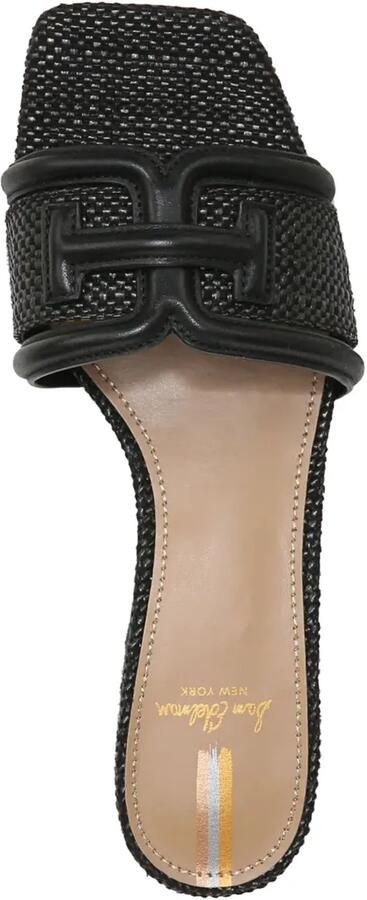 Sam Edelman 45 mm Waylon sandalen met blokhak en textuur Zwart - Foto 2