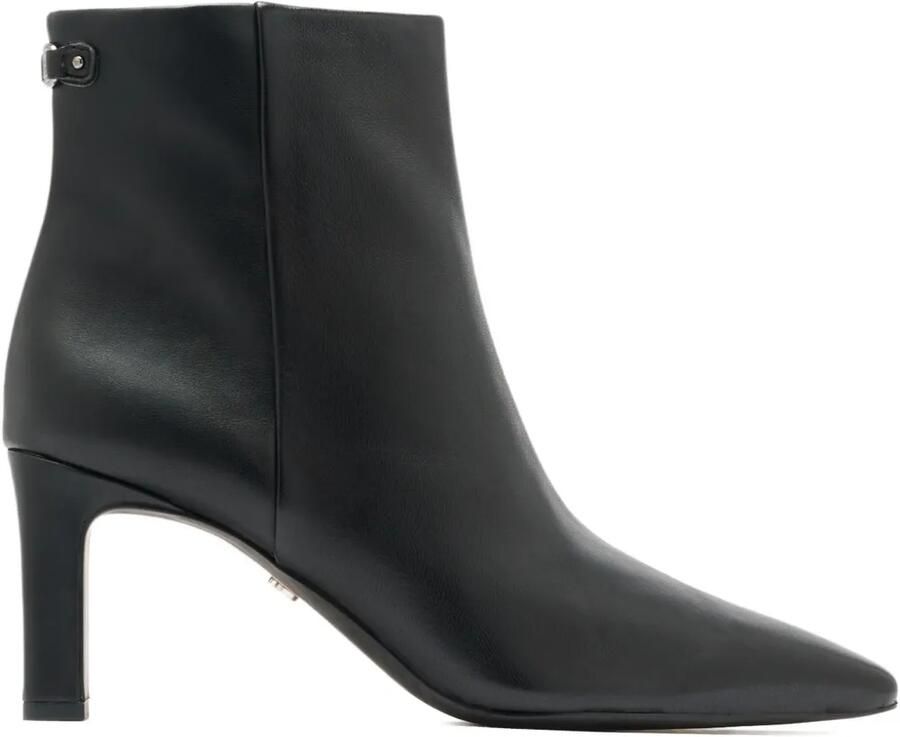 Sam Edelman 69 mm Saige leren laarzen Zwart