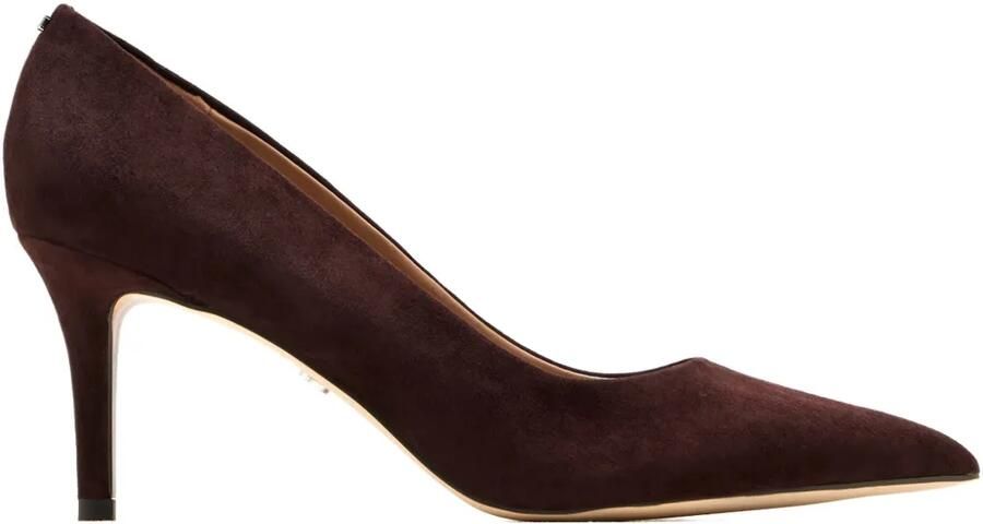 Sam Edelman 70 mm Vienna suède pumps Bruin