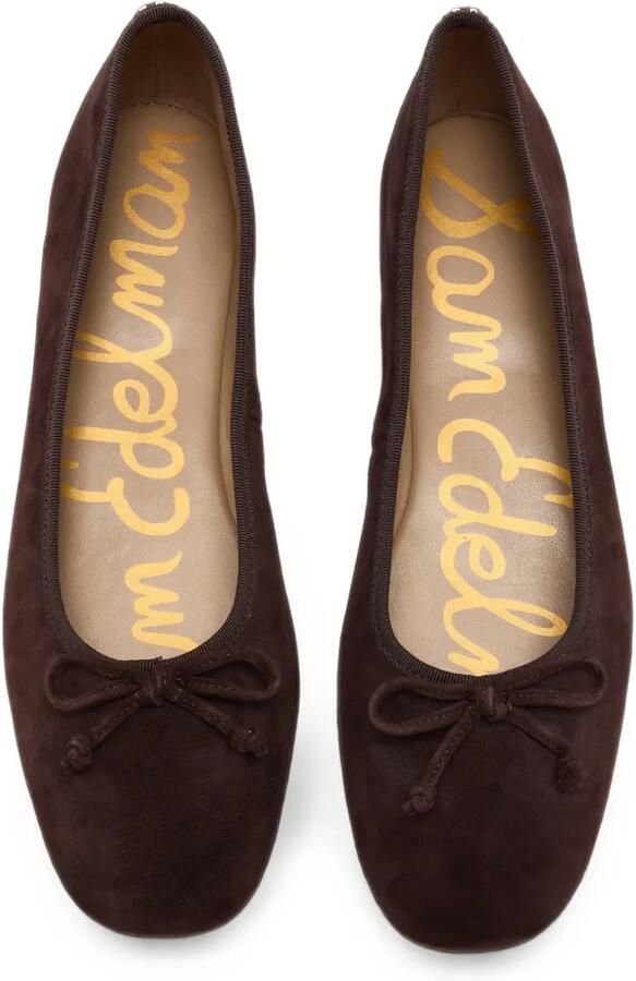 Sam Edelman Alie suède ballerina's Bruin - Foto 3